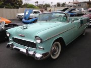 Light Blue 1955 Chevrolet Bel Air